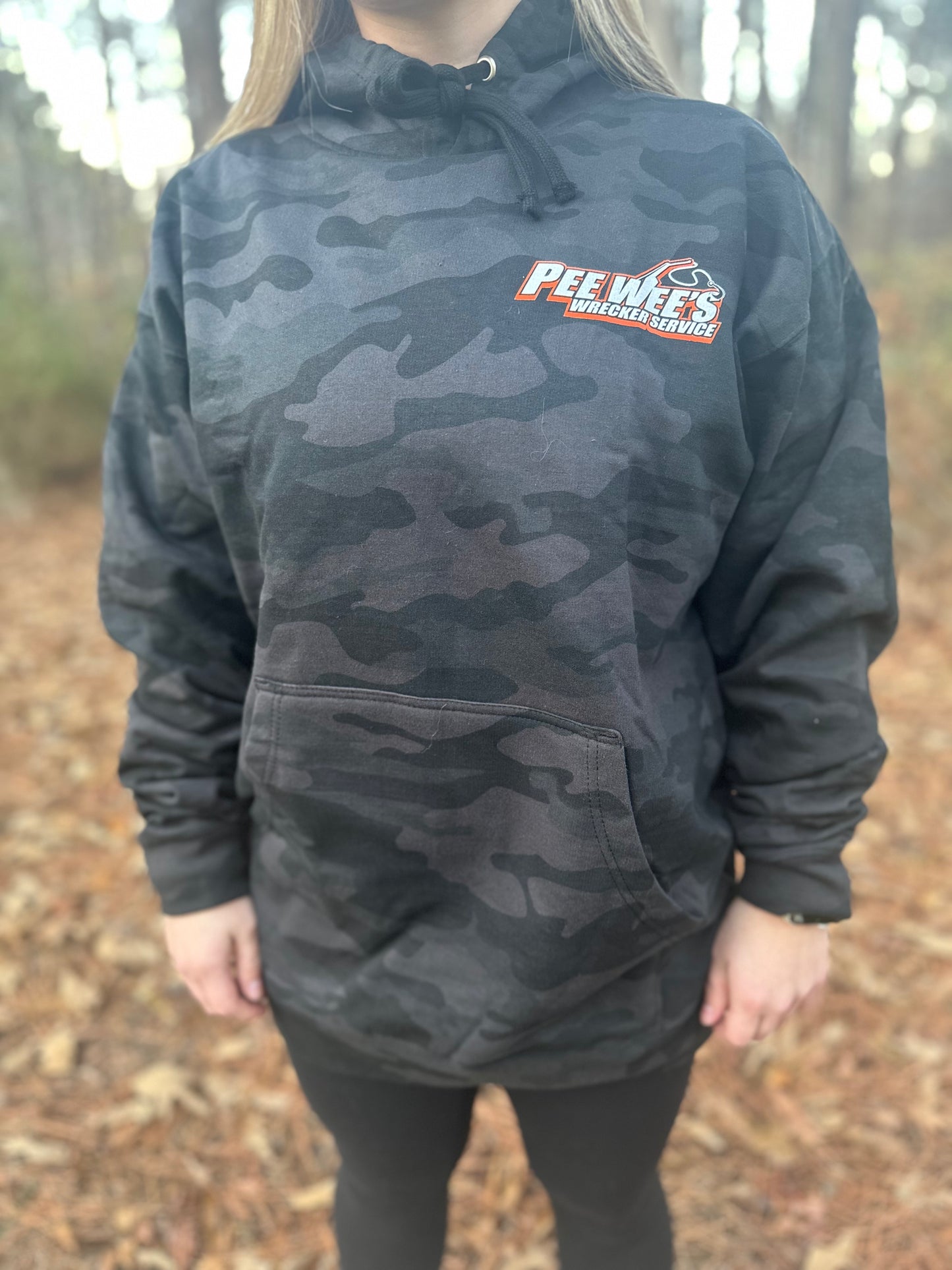 Pee Wee’s Black Camo Hoodie